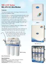 Ultra-filtration Filter