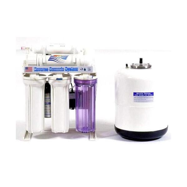 C Holder Plastic RO 5-Stage Unit. W/All Accessories and  RO Tank