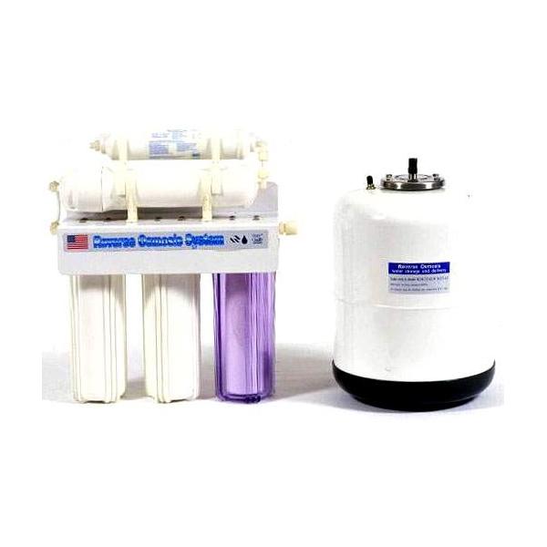 RO W/O Pump, 5-Satge Unit. W/All Accessories and RO Tank