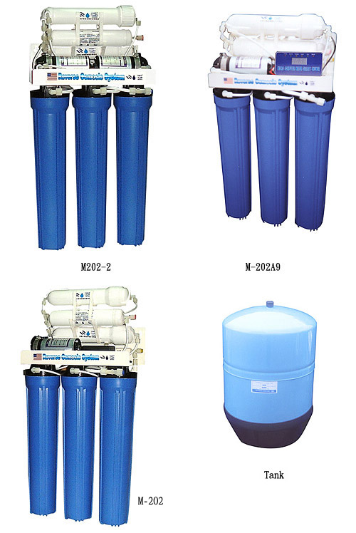 RO W/Pump, W/All Accessories, RO Tank