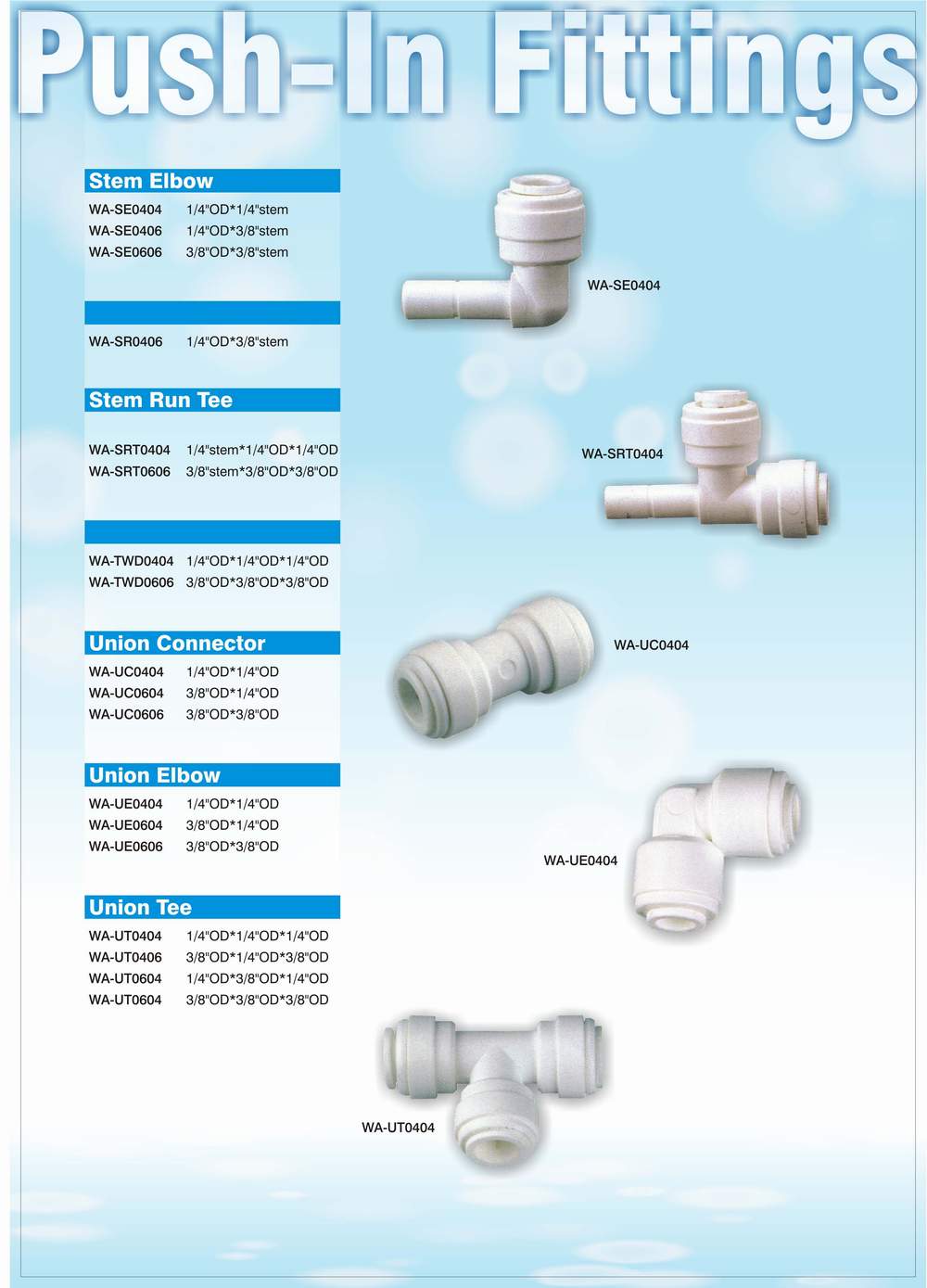 Push-in Fitting